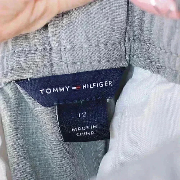 TOMMY HILFIGER KIDS SZ 12 Grey Beige, Cargo Shorts - Picture 8 of 11